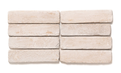 Afbeeldingen van Stonewashed Old White Steenstrip