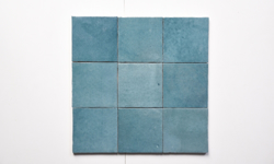 Bild von Blue Glazed 0302 Riemchen