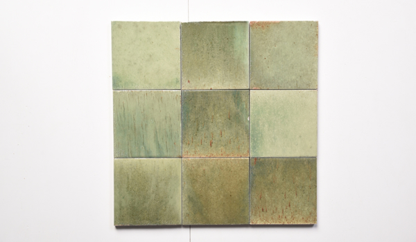 Picture of Green glazed 0301 steenstrips