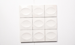 Bild von White Glazed 0304 Steenstrips