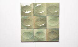 Bild von Green Glazed 0302 Riemchen