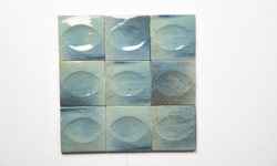 Bild von Blue Glazed 0305 Steenstrips