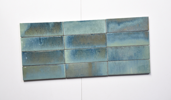 Afbeeldingen van Blue Glazed 0306 Steenstrips