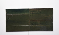 Afbeeldingen van Green Glazed 0307 Steenstrips