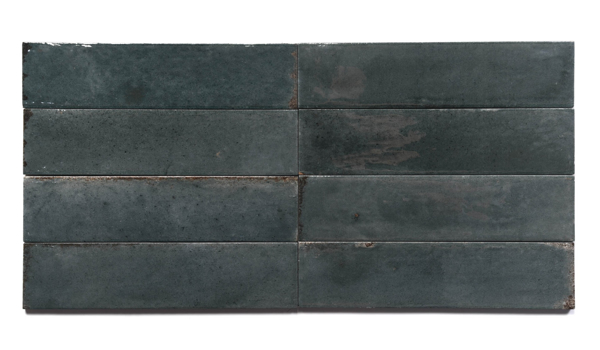 Bild von Blue Glazed 0308 Riemchen