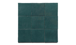 Bild von Blue Glazed 0303 Riemchen