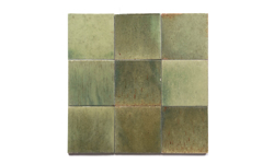 Bild von Green glazed 0301 Riemchen