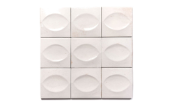 Bild von White Glazed 0304 Riemchen