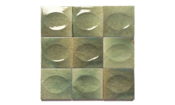 Bild von Green Glazed 0302 Riemchen