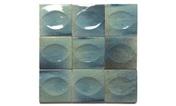 Bild von Blue Glazed 0305 Riemchen