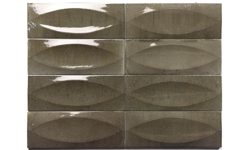 Bild von Brown Glazed 0302 Steenstrips