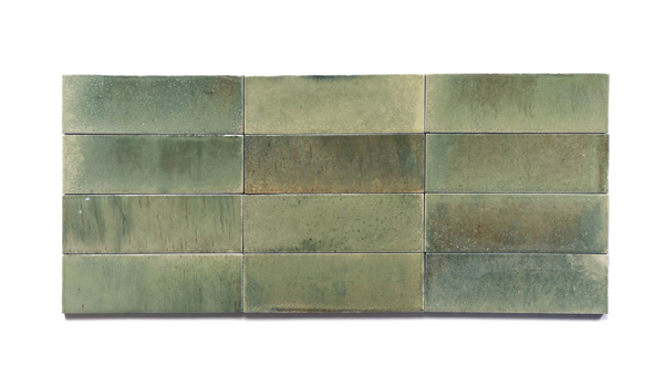 Bild von Green Glazed 0305 Riemchen