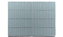 Bild von Blue Glazed 0309 Steenstrips