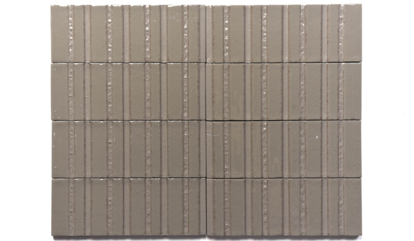 Bild von Grey Glazed 0304 Riemchen
