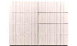 Bild von White Glazed 0307 Steenstrips